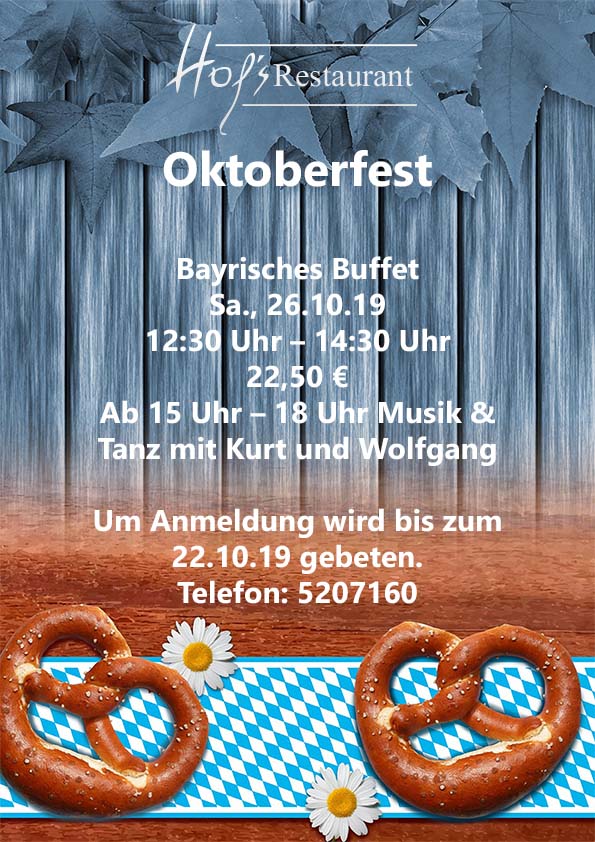 Oktoberfest 2019 klein