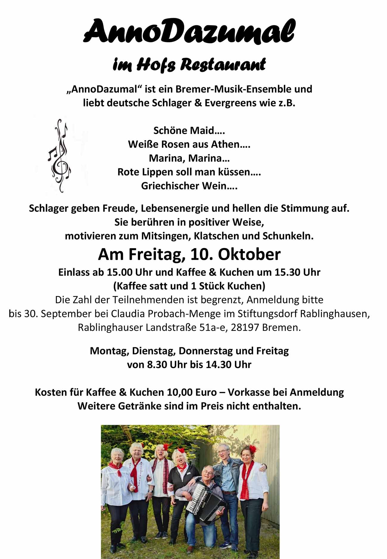 Flyer AnnoDazumal 2025