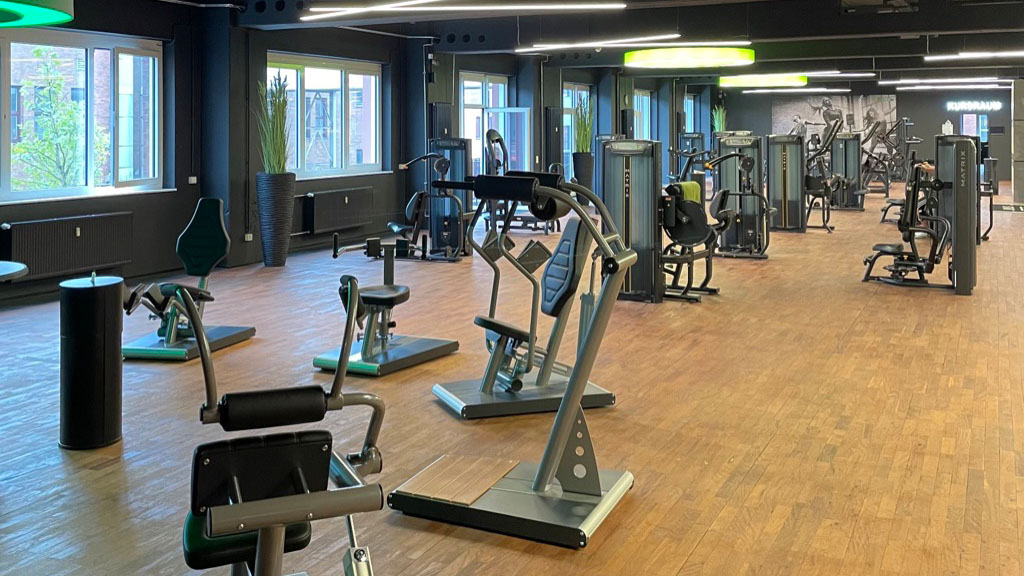 Fitness-Studio im Tabakquartier