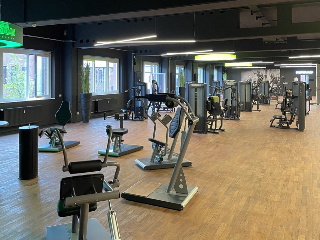 Fitness-Studio im Tabakquartier