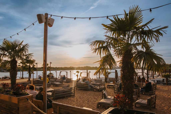 Sommerstrand am Lankenauer Höft